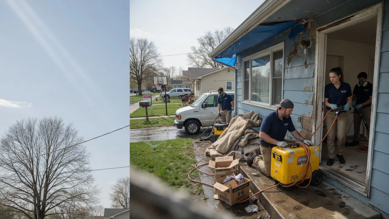 Basement Flood Cleanup in Washington, MO near me